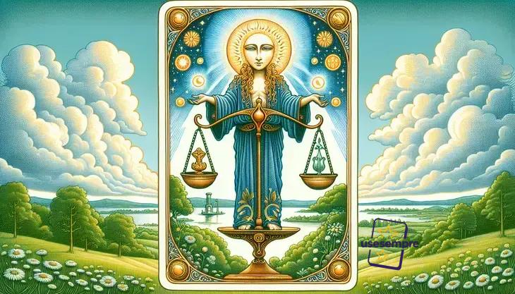 A mensagem espiritual da carta equilíbrio