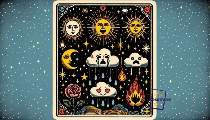 O significado oculto da carta emoções