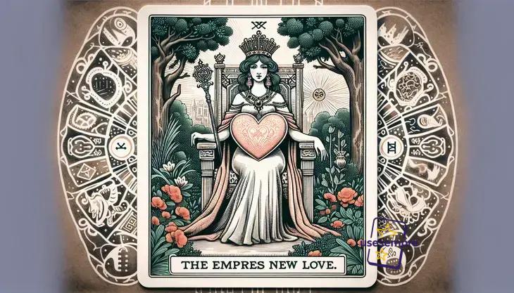 A carta que indica um novo amor A Imperatriz