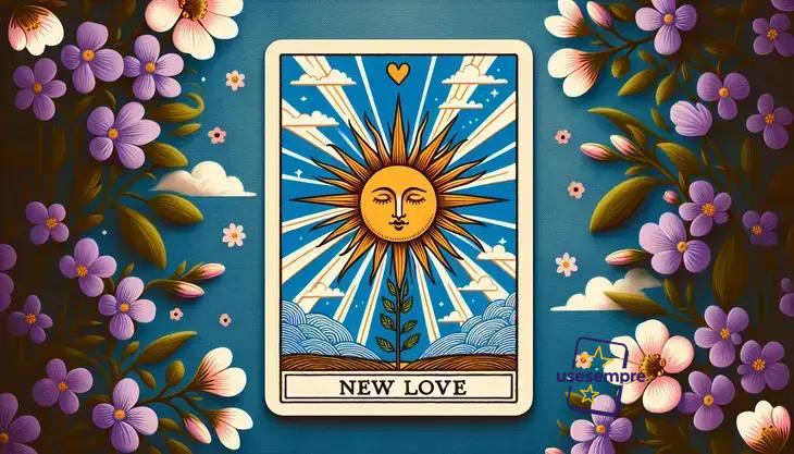 A carta que indica um novo amor O Sol